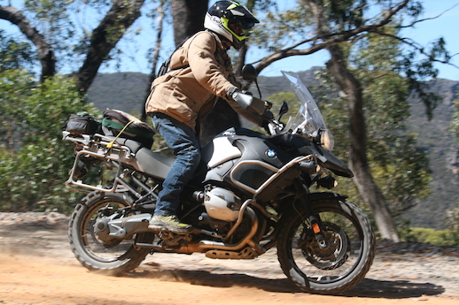 Charley Boorman in adventure shoes army riding boots army