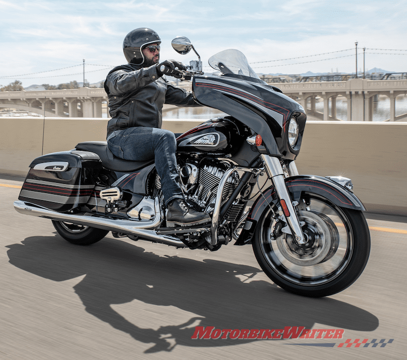 Indian Motorcycle increases engine capacity