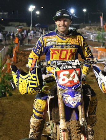 Current EnduroCross champ Chris Hollis