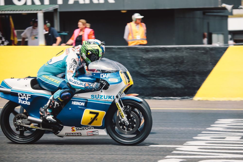 Chris Vermeulen at the 2016 Festival of Speed