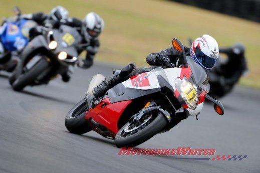 Committed track day