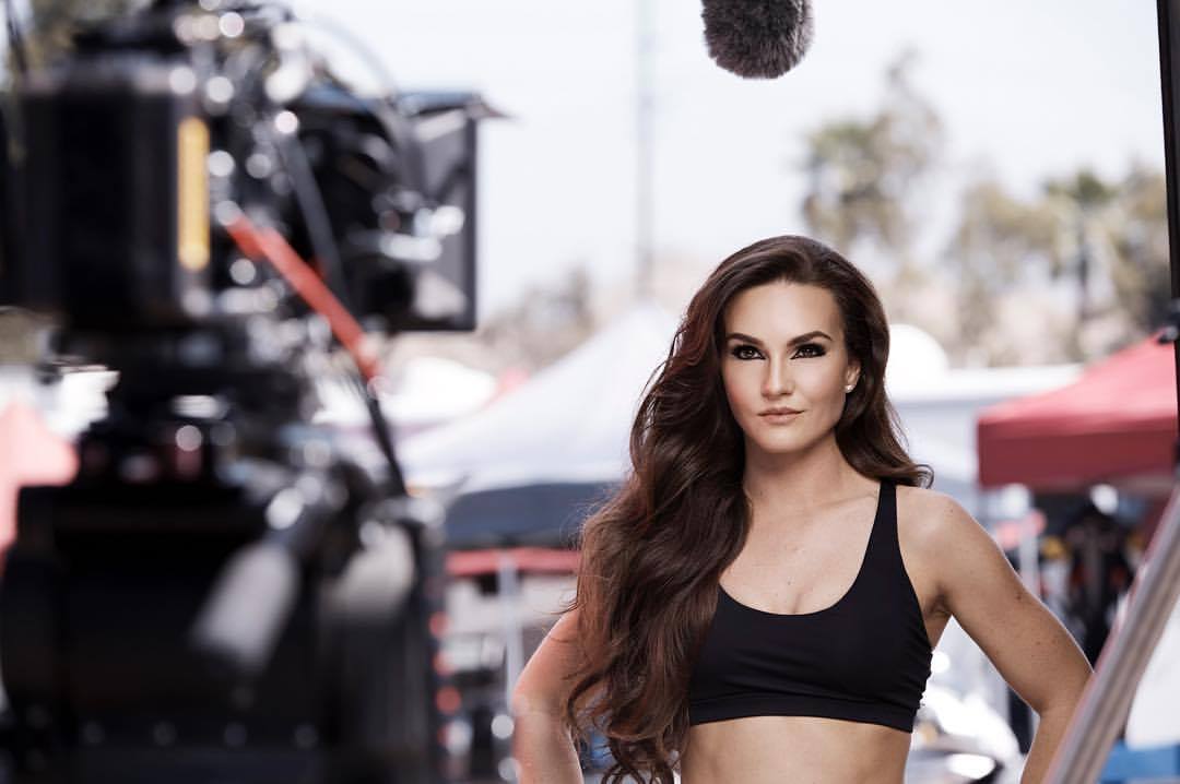 ambassador for Covergirl Cosmetics is American pro racer Shelina Moreda