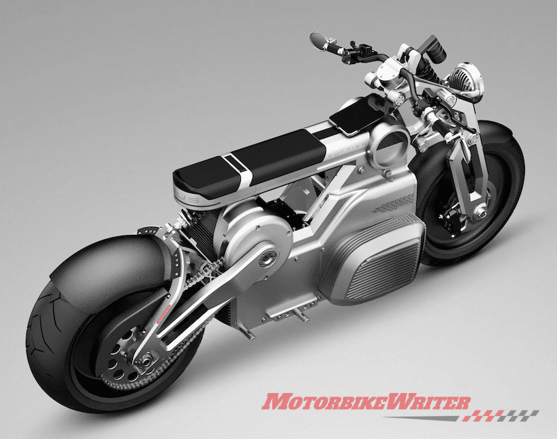 Curtiss Zeus Prototype electric motorcycle