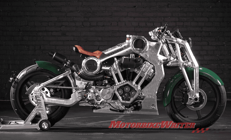 Curtiss Motorcycles Warhawk - Zeus Prototype
