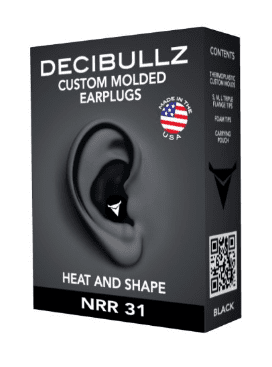 Custom Molded Earplugs Perfect Fit Ear Protection for Safety Travel Work Shooting