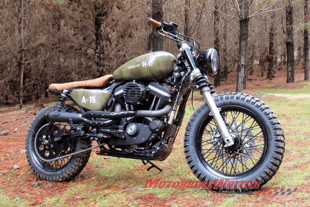 Custom Gasoline Motor Co Harley-Davidson  - Sportster scrambler