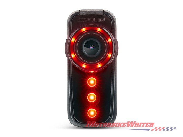 Cycliq Fly6 rear light action camera 