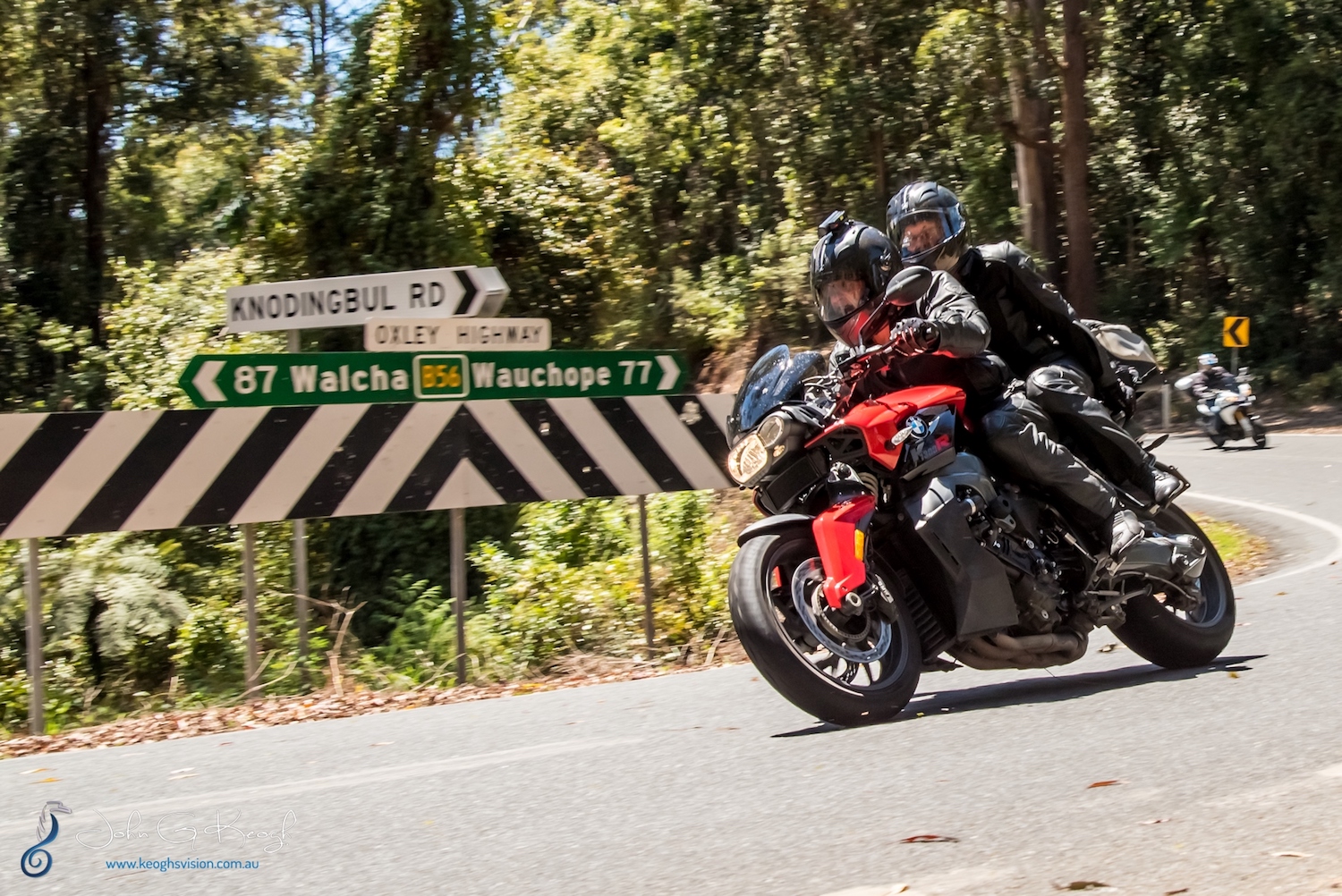 Save the Oxley organiser Ken Healey on his BMW K 1300 R - Motorcycle Friendly Town (Photo: Keoghs Vision Photography)