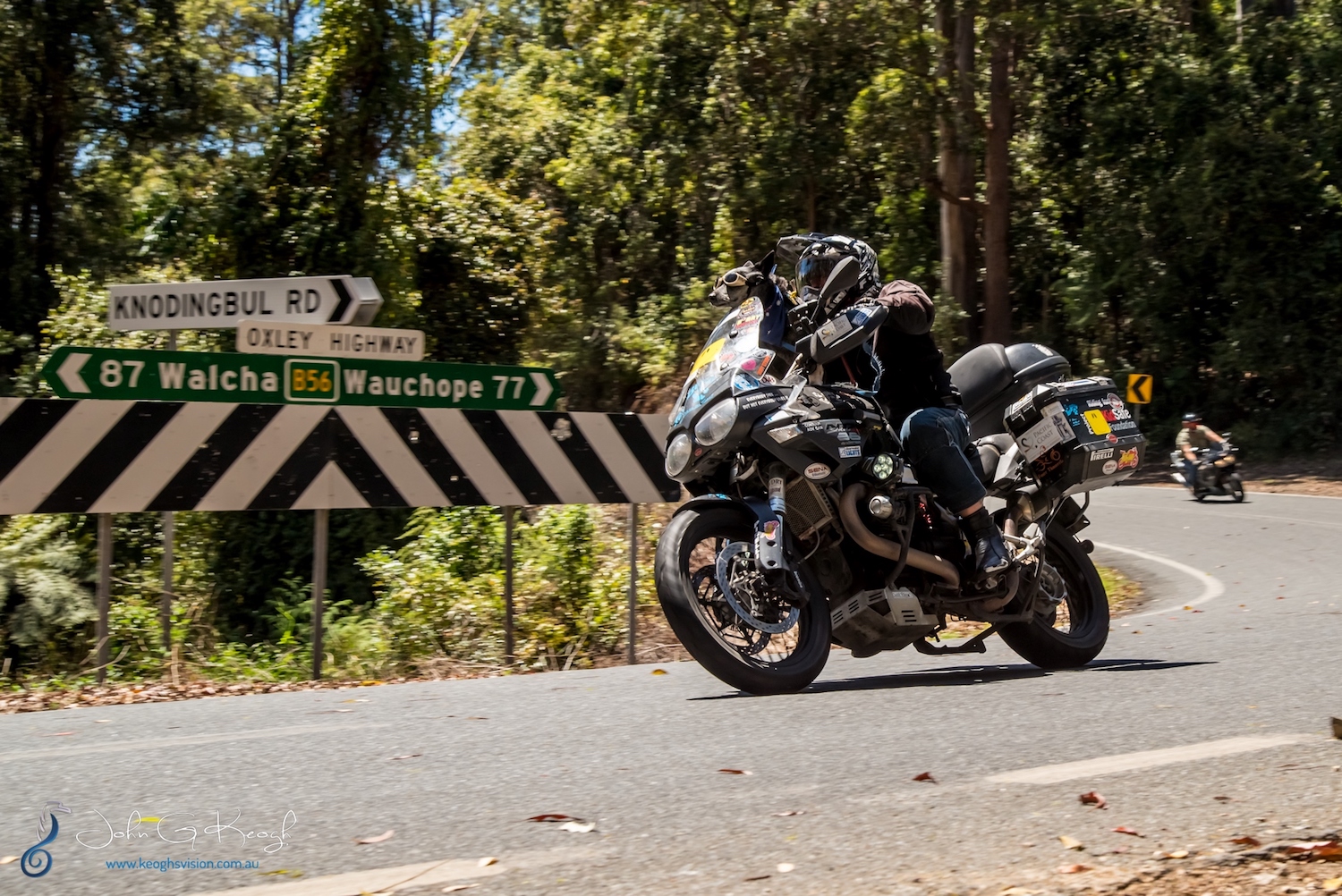 Tex and Bundy on the Save the Oxley ride - Motorcycle Friendly Town (Photo: Keoghs Vision Photography) reprieve - blitz battle