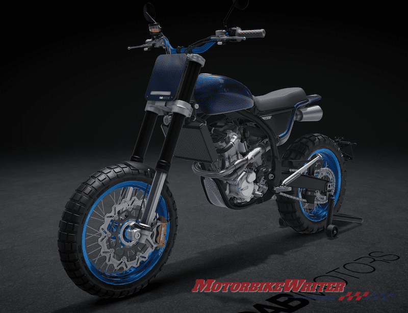 DAB Motors customisable motorcycle