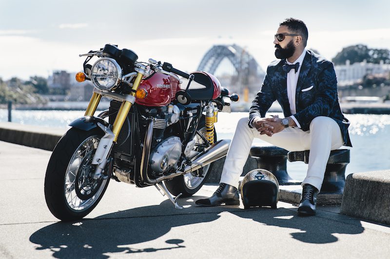 Distinguished Gentleman’s Ride founder Mark Hawwa ride sunday