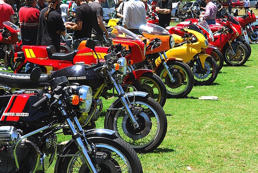 All Italian Motorcycle Show in Perth for Headwest brain injury charty