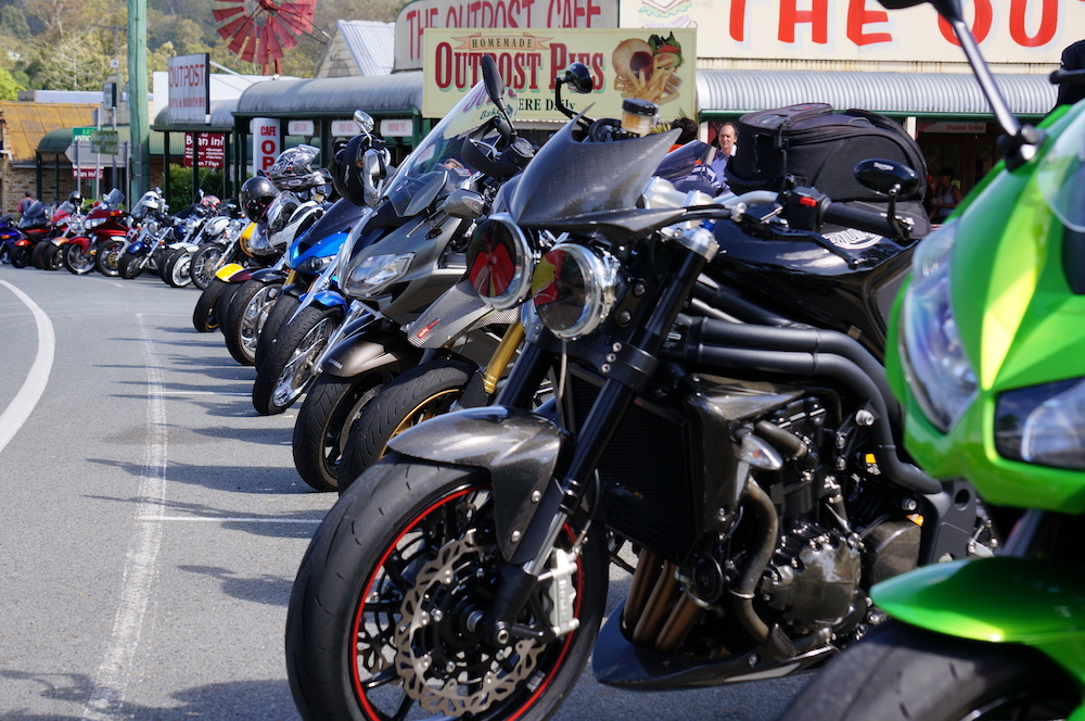 Motorcycles Gold Coast Canungra learners training road craft