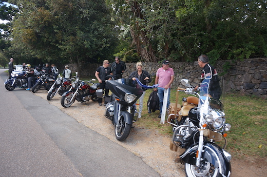 How to park your motorcycle