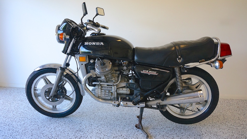 The original 1980 Honda CX500 before "the chop"
