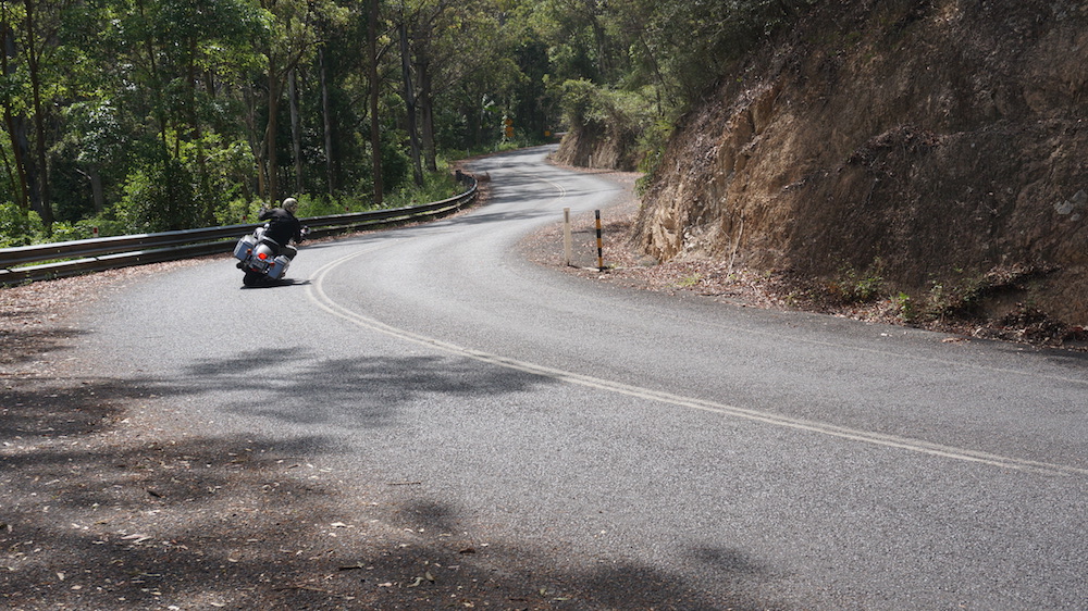 Wide entry, late apex safest on-road