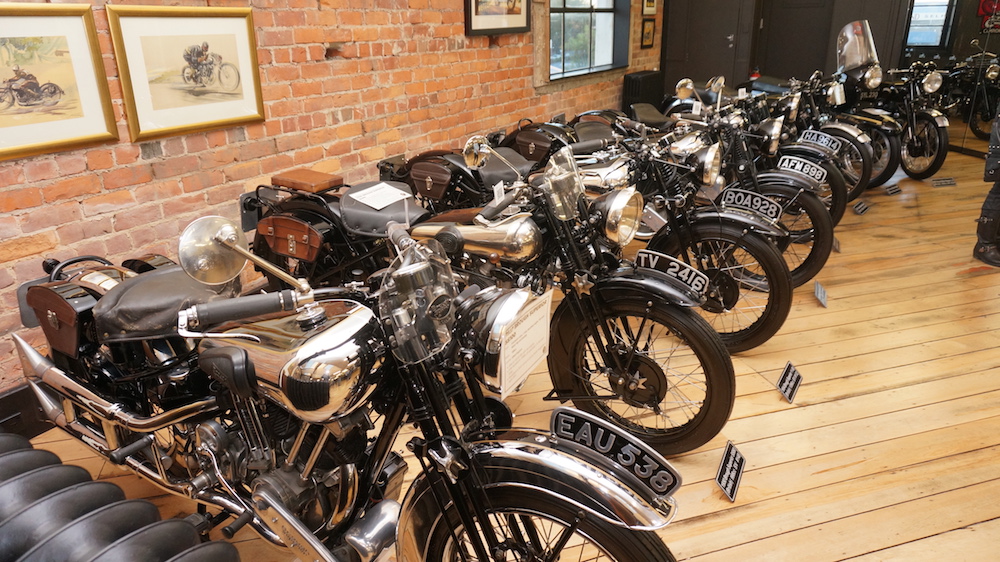 Invercargill Broughs and Vincents at the Classic Motorcycle Mecca