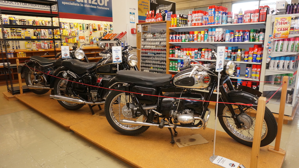 Invercargill Bikes on display at Hammer Hardware