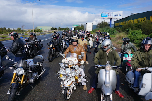 Mods V Rockers ride regroups celebrate