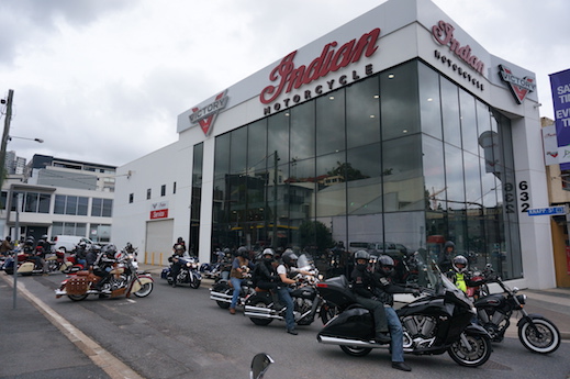 Motorcycle dealer showroom deal