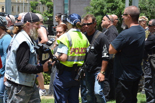 Anti-VLAD rally Queensland Police crime axed