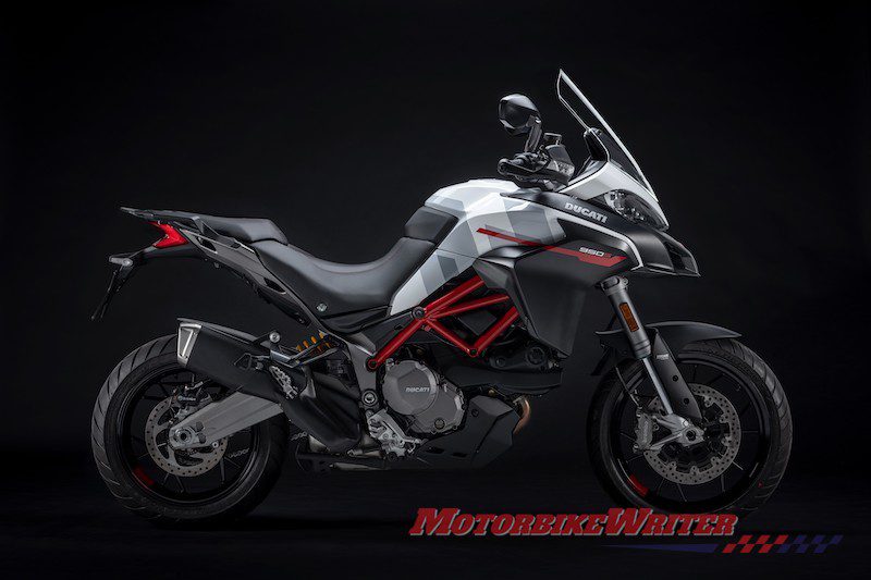 Ducati Multistrada 950 S white red