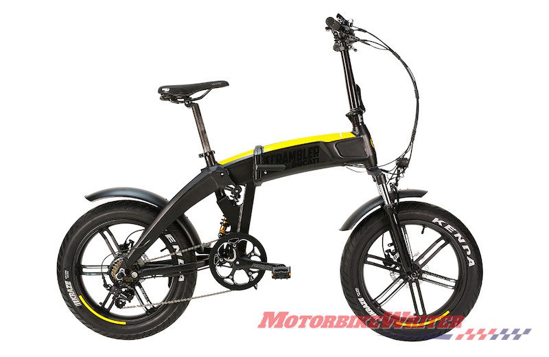Ducati SCR-E Sport folding e-bike