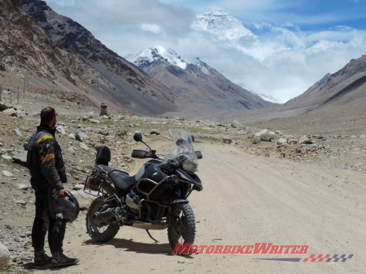 Dangerous Tibet highway