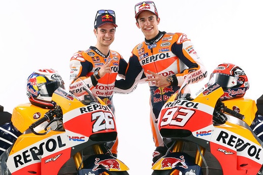 Dani Pedrosa and Marc Marquez 2016 MotoGP