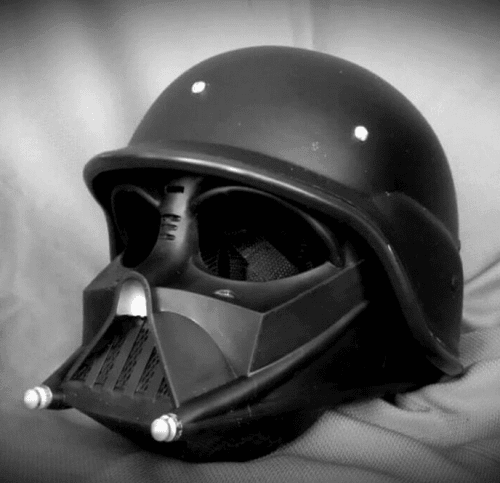 Darth Vader Motorcycle Helmet