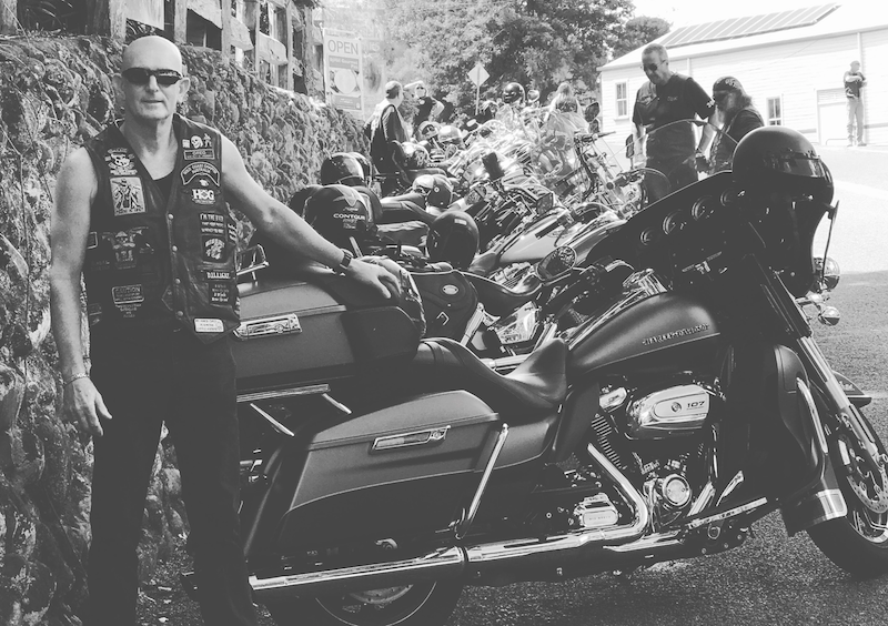 Dementia Greg and janet kely Kell's Ride Harley-Davidson Ultra Ltd ride to conquer dementia