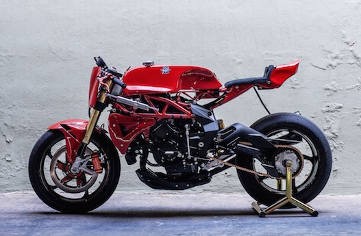 Deus Ex Machina Ago TT made from an MV Agusta Brutale 800 art