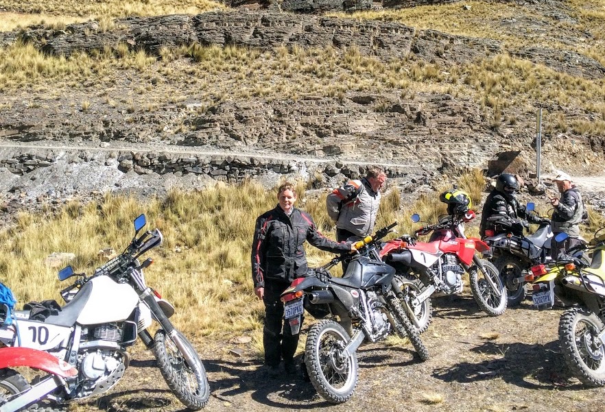 Yvonne Everett Road of Death dirt bike learning