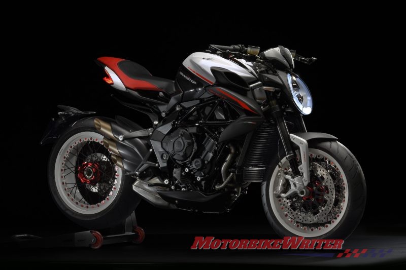 2018 MV Agusta Dragster 800 RR now quieter