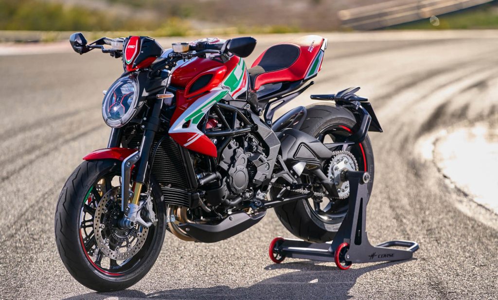 The MV Agusta RC Series; the RC Dragster, with media courtesy of MV Agusta.