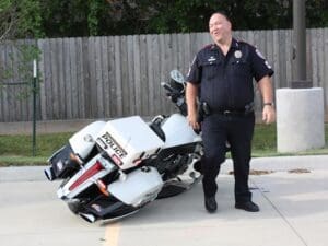 Victory police motorcycles