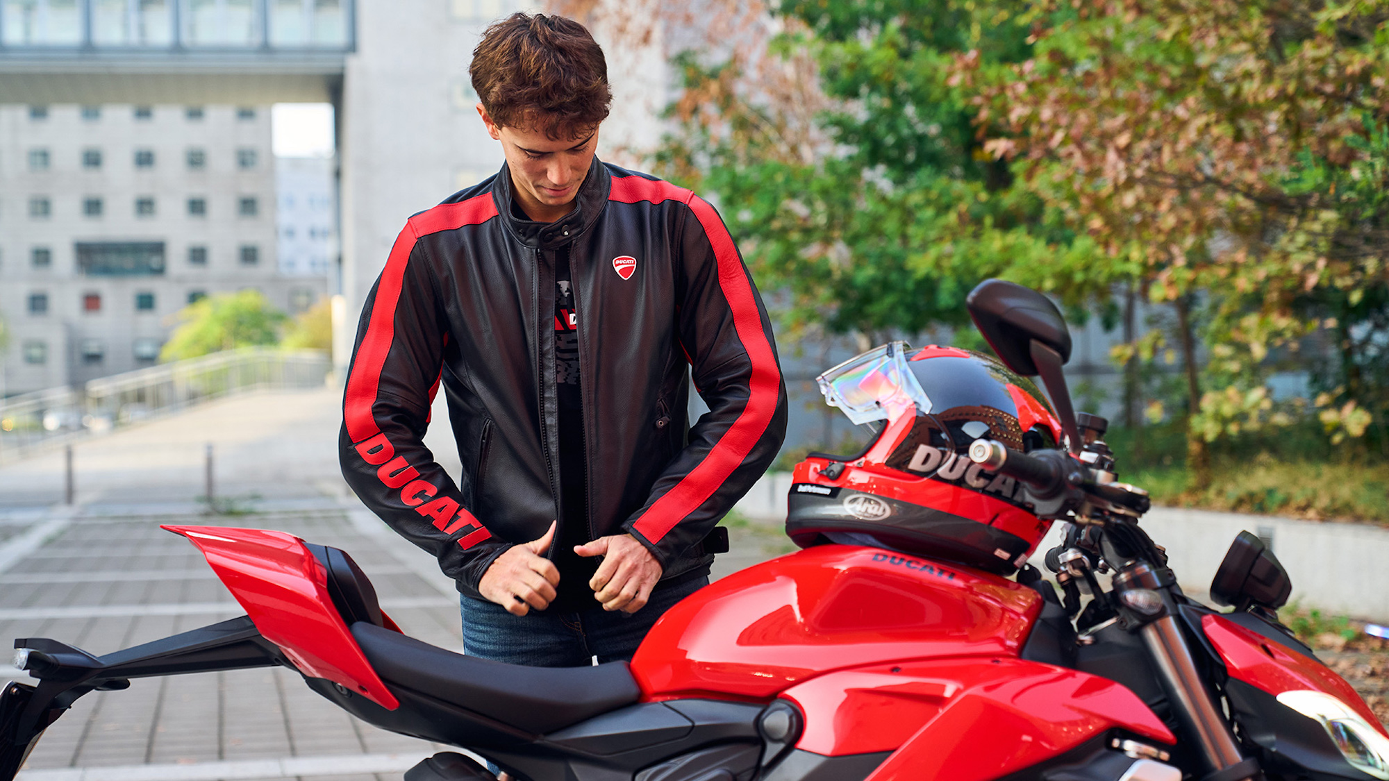 A view of Ducati's 2023 Apparel Collections. Media sourced from Ducati.