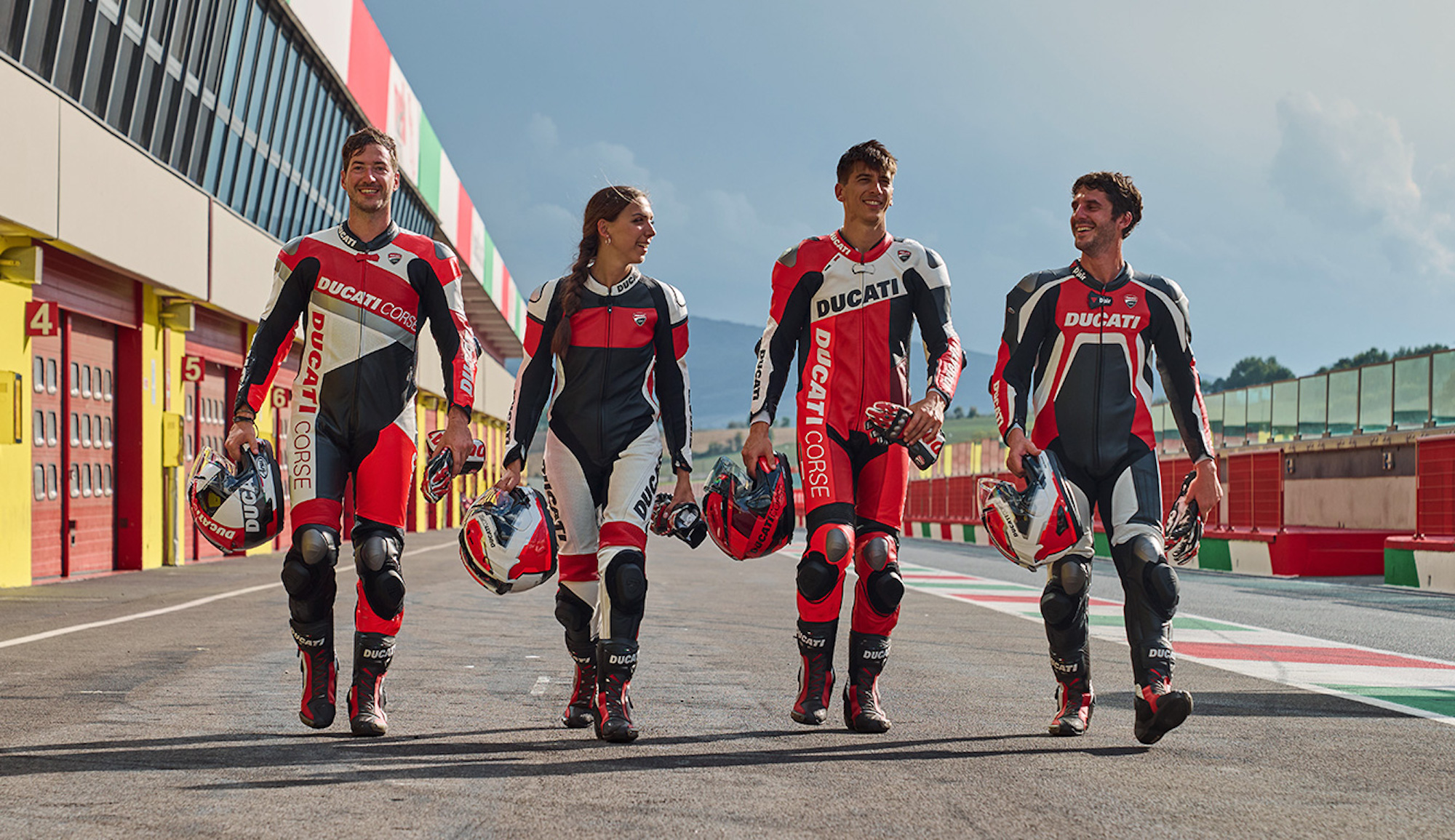 A view of Ducati's 2023 Apparel Collections. Media sourced from Ducati.