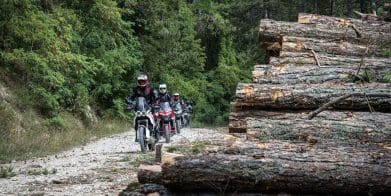 Ducati's 2023 DRE Adventure Experience. Media sourced from Ducati's relevant press release.