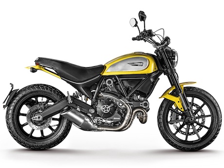 Ducati Scrambler Icon ranges blitz