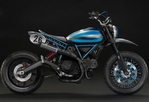 Ducati Scrambler Blue