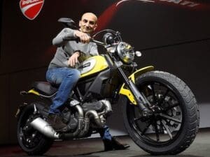 Ducati boss with Scrambler