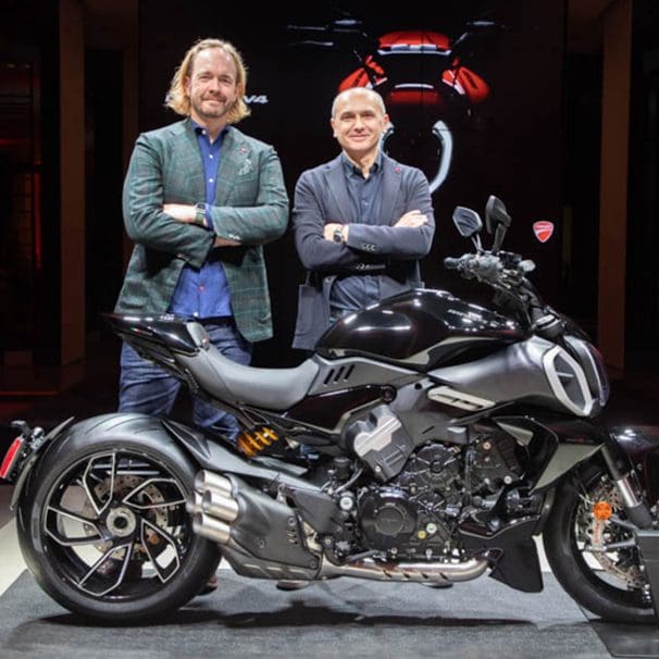 Ducati's deigns nights, during which Ducati celebrated their all-new Dial V4. Medi sourced from Ducati's press release.