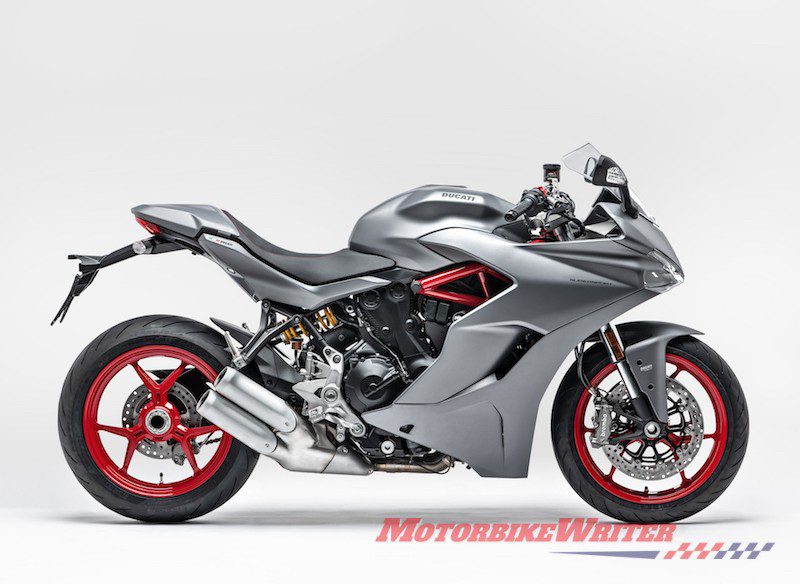 2019 Ducati SuperSport in Titanium Grey