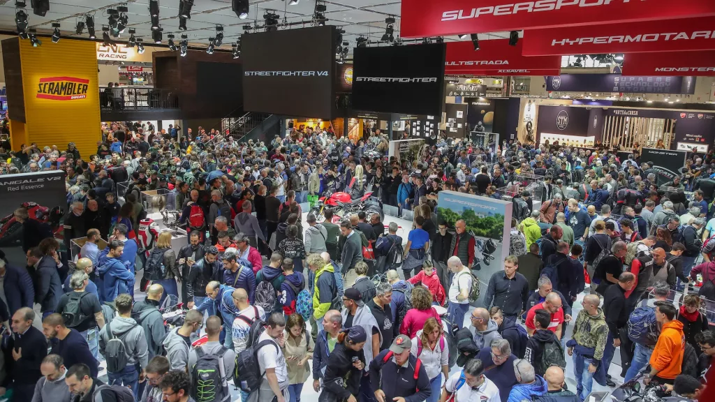 A view of the 2019 EICMA