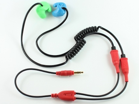 Earmold earphones arc