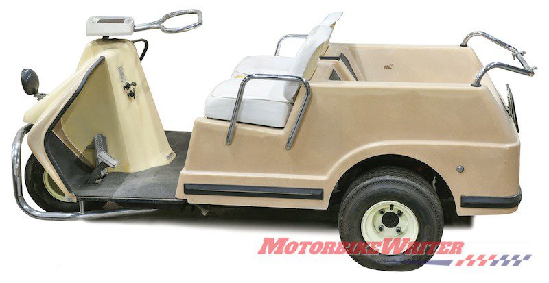 Elvis Presley's Harley-Davidson golf cartElvis Presley's Harley-Davidson golf cart