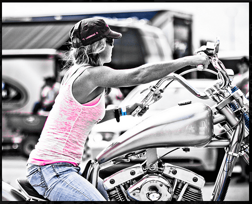 Escape The Cage Custom Motorcycles Chicks on Choppers...