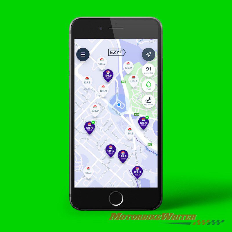 EzySt fuel saver app