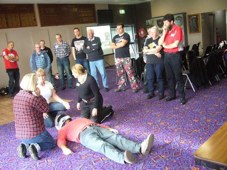 First Aid for Motorcyclists course